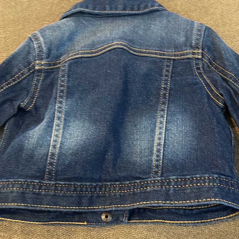 Simple Joys by Carter's Denim Jacket Girls Size 12M (TD) - Picture 5 of 5